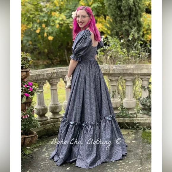 Selkie Monte Marte Ritz in size small - NWT royal navy gown regal - Picture 9 of 11